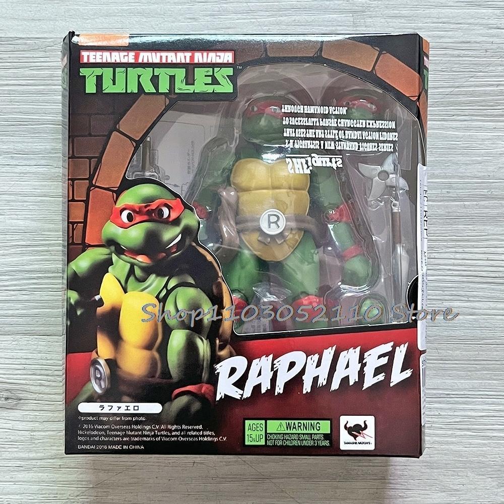 SHF Ninja Turtle Figure Neca 1990 Film Version Turtles Action Figure Raphael Leonardo Michelangelo Donatello Model  Gifts
