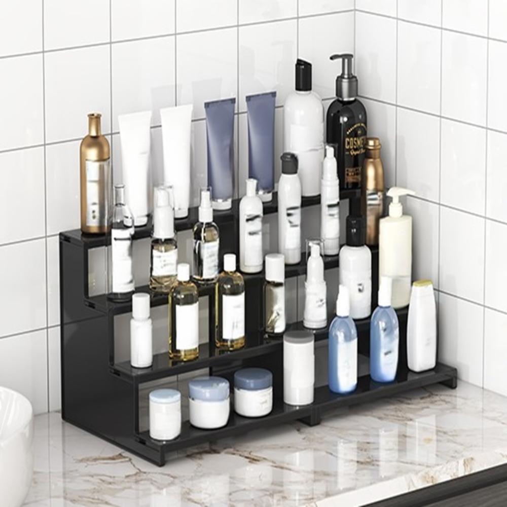 Perfume Display Stand, Perfume Organizer Rack, Multi-Functional Display Stand, Suitable for Perfumes, Skin Care Products, Handmade Dolls and Desserts, Applicable to Dressers, Desktops, Cabinets and Party Scenarios