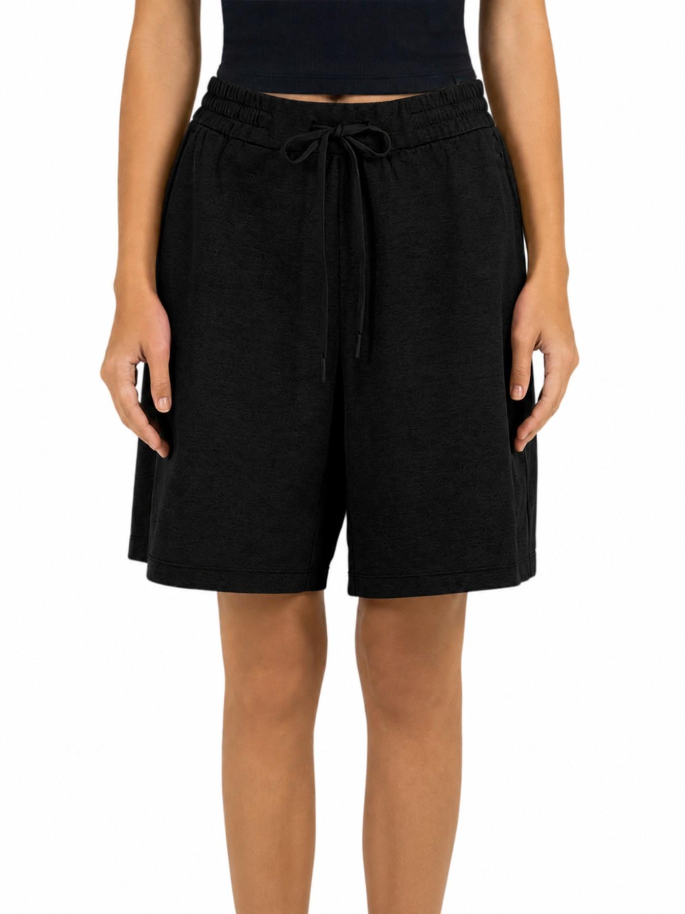 Casual Drawstring High-Waisted Sport Shorts, Yoga Fitness Running Loose Fit, Summer Gift for Friends and Family, Ideal for B Biking