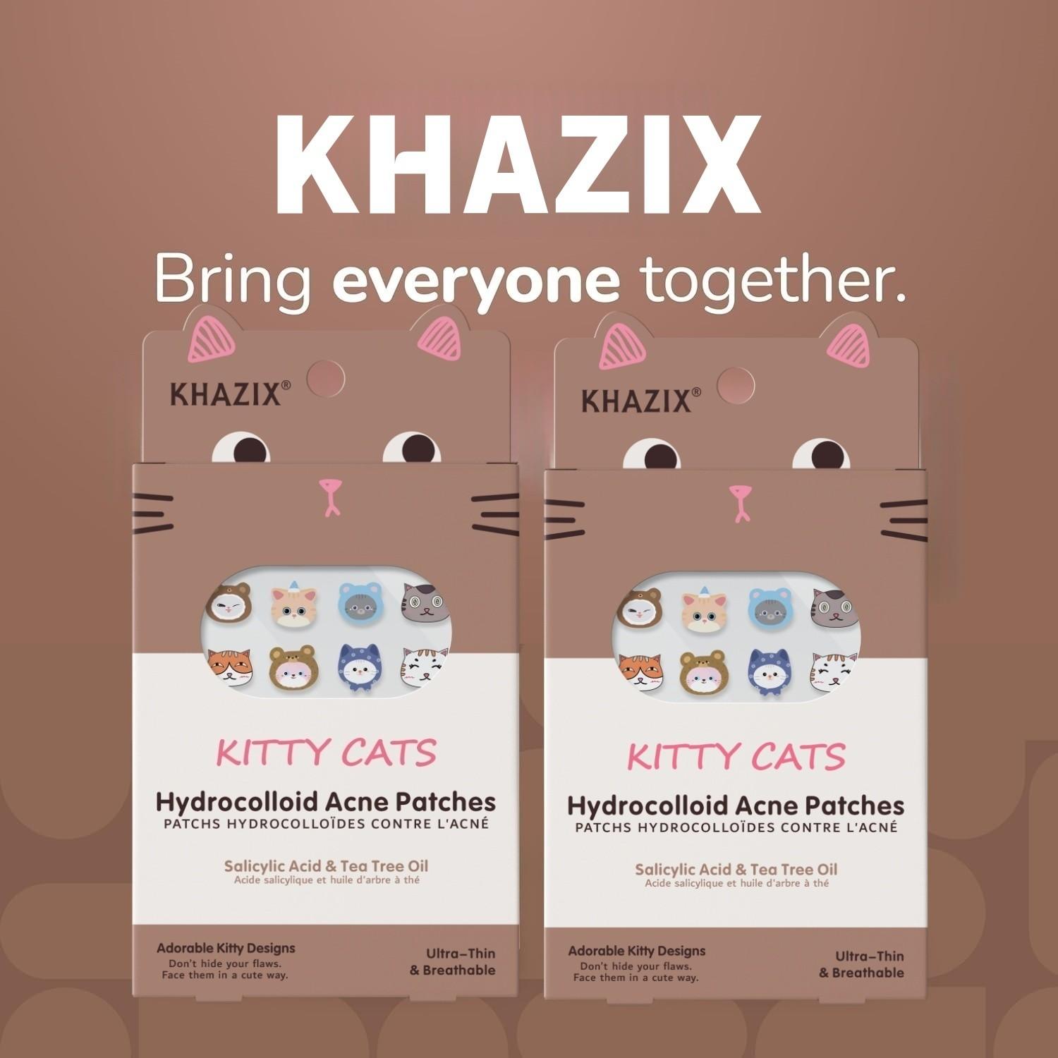 40pcs Cartoon Cat Acne Patches, Cute Cartoon Face Concealer Stickers, Cover Blemishes, Invisible Flaws, Suitable for All Skin Types