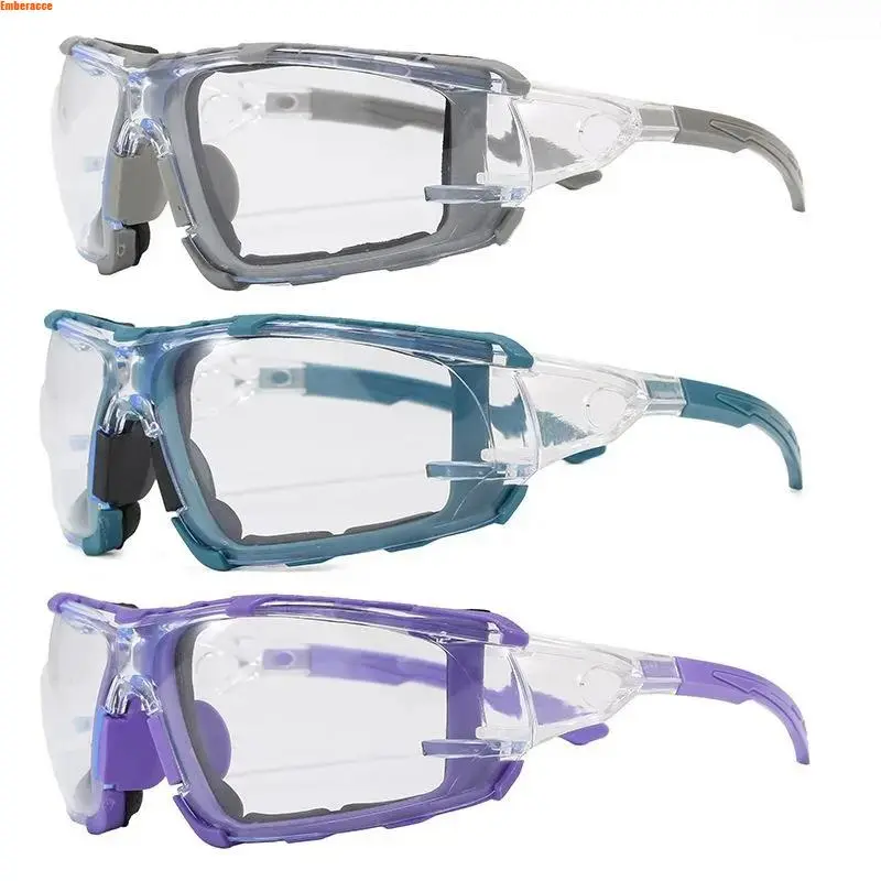 Safety Goggles Protective Eyewear, Anti Fog Safety Glasses with HD Clear Lens, Impact Resistant Splash Proof Work Goggles for Construction, Woodworking, Laboratory, DIY Projects, Workshop and Outdoor Jobs