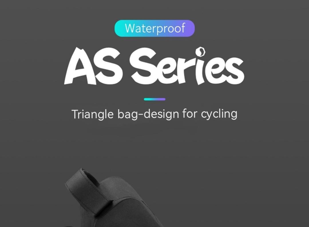 ROCKBROS Bike Frame Bag Waterproof Bike Triangle Bag Bicycle Under Top Tube Bag Corner Pouch Storage Bag for Cycling Accessories