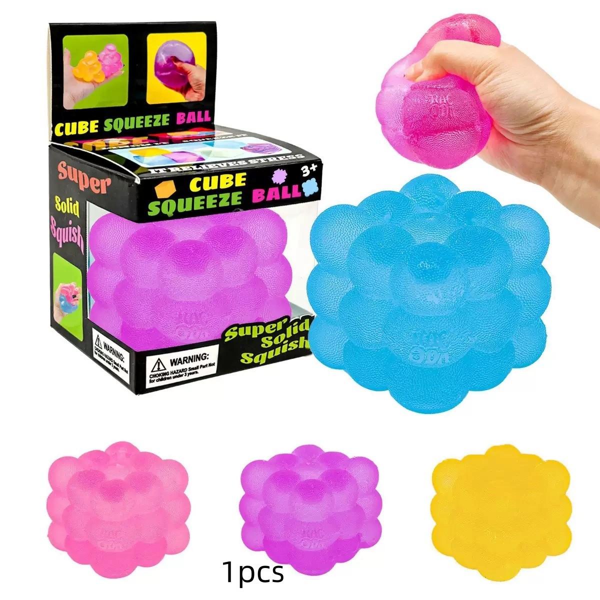 Circular Malt Sugar Stress Relief Toy, Squishy Fidget Toy for Anxiety Relief, Fun Handheld Game for Relaxing Moments