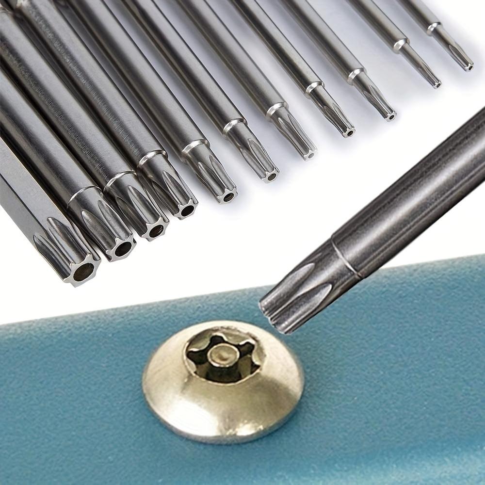 50/70/100mm Multi-Size Security Screwdriver Bit Set - Tamper-Proof, Durable Hex Shank Drill Bits for DIY and Professional Use