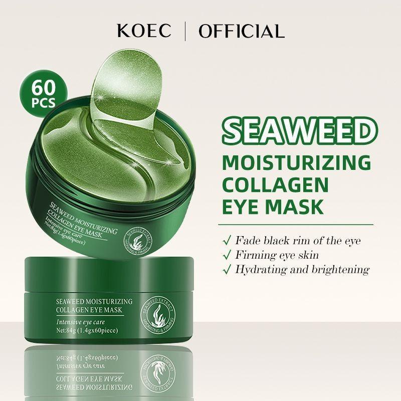 Moisturizing Collagen Eye Mask, Depuffing Eye Patches, Hydrating Eye Care, Hydrating and Firming Under-Eye Treatment for Dark Circles and Puffiness #GLOBAL PICKS