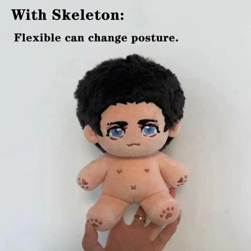 20cm Cool Eyes Cosplay Anime Game Call of Duty Ghost Character COD Keegan P. Russ Plush Toys Cartoon Dress Up Body Plushie Doll