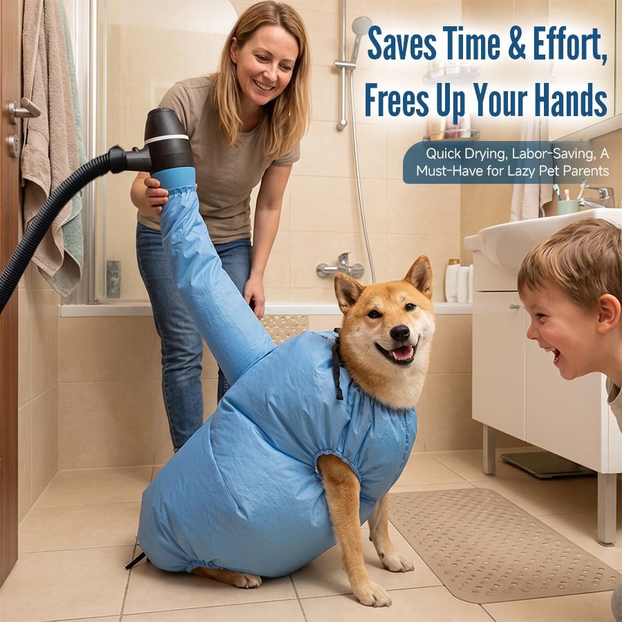 Pet Drying Bag for Cats and Dogs, Universal Bathing Hair Dryer, Pet Grooming Essentials, Efficient Fur Drying Solution, Hygiene Pet Drying Bag for Cats and Dogs, Universal Bathing Hair Dryer, Pet Grooming Essentials, Efficient Fur Drying Solution, Hygiene