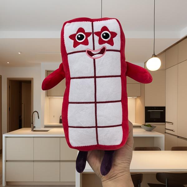 20cm Numberblocks One Plush - Soft Red Number 1 Stuffed Toy, Perfect Educational Companion for Toddlers, Safe High Quality Plushie, Great Birthday Gift