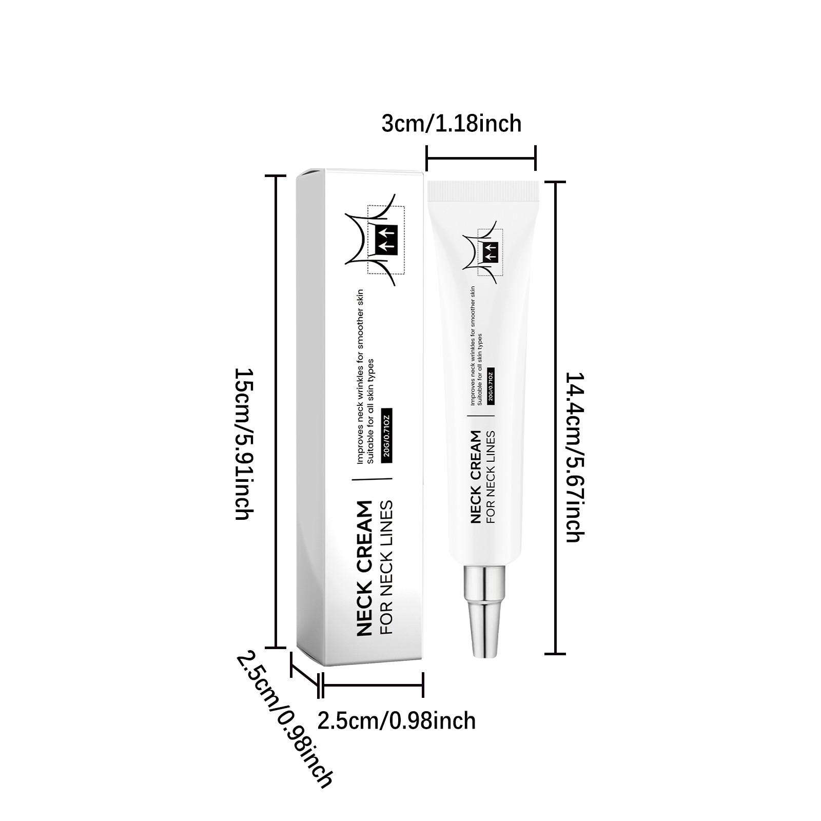 Neck Lifting Hydrating Cream, Anti-Wrinkle Neck Firming Balm, Wrinkle Reduction, Skin Tightening, Moisturizing Care for Neck Area