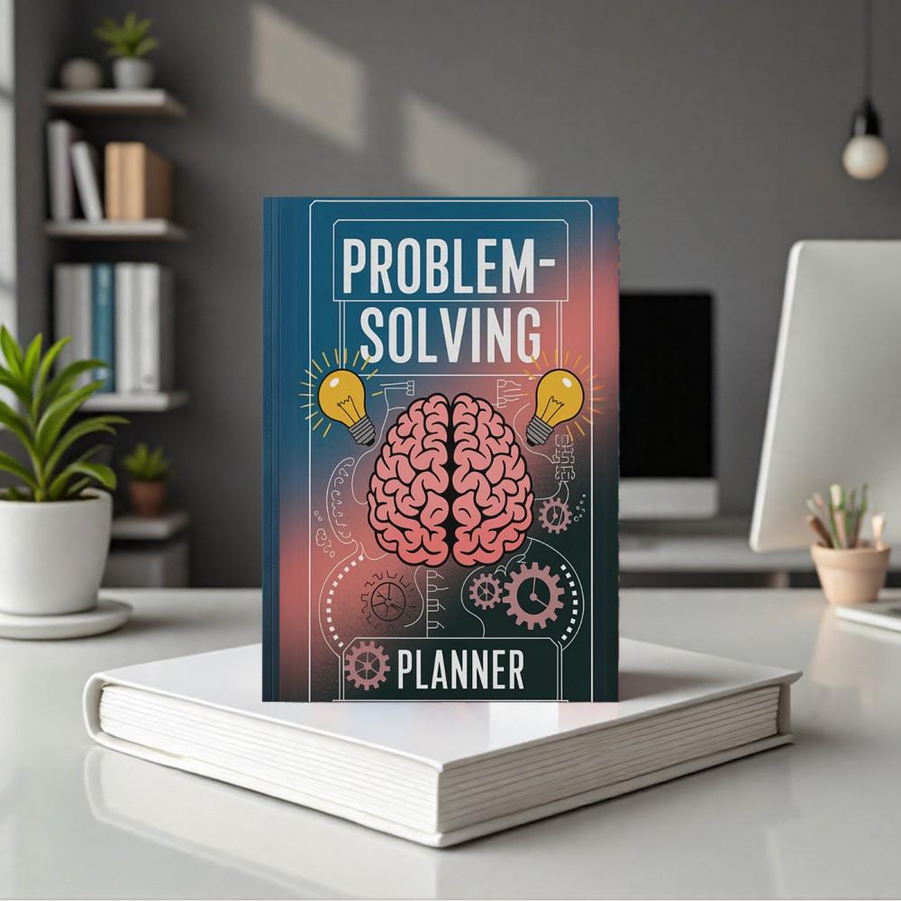 problem Solving Planner Notebook - With Decision-Making Mindset, Guided Templates for Pros/Cons Analysis, Outcome Mapping & Solution Optimization