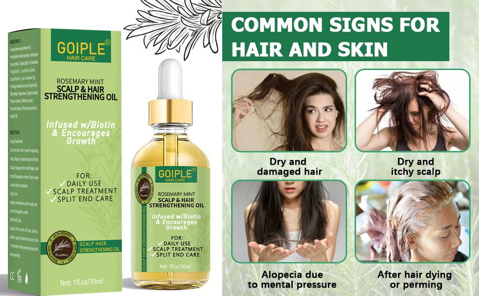 6 Count Edge Control Wax Gel for Women - Strong Hold, Non-Greasy, No Flaking, Smooth Rosemary Oil Elastic Band  Moisturize Nourish