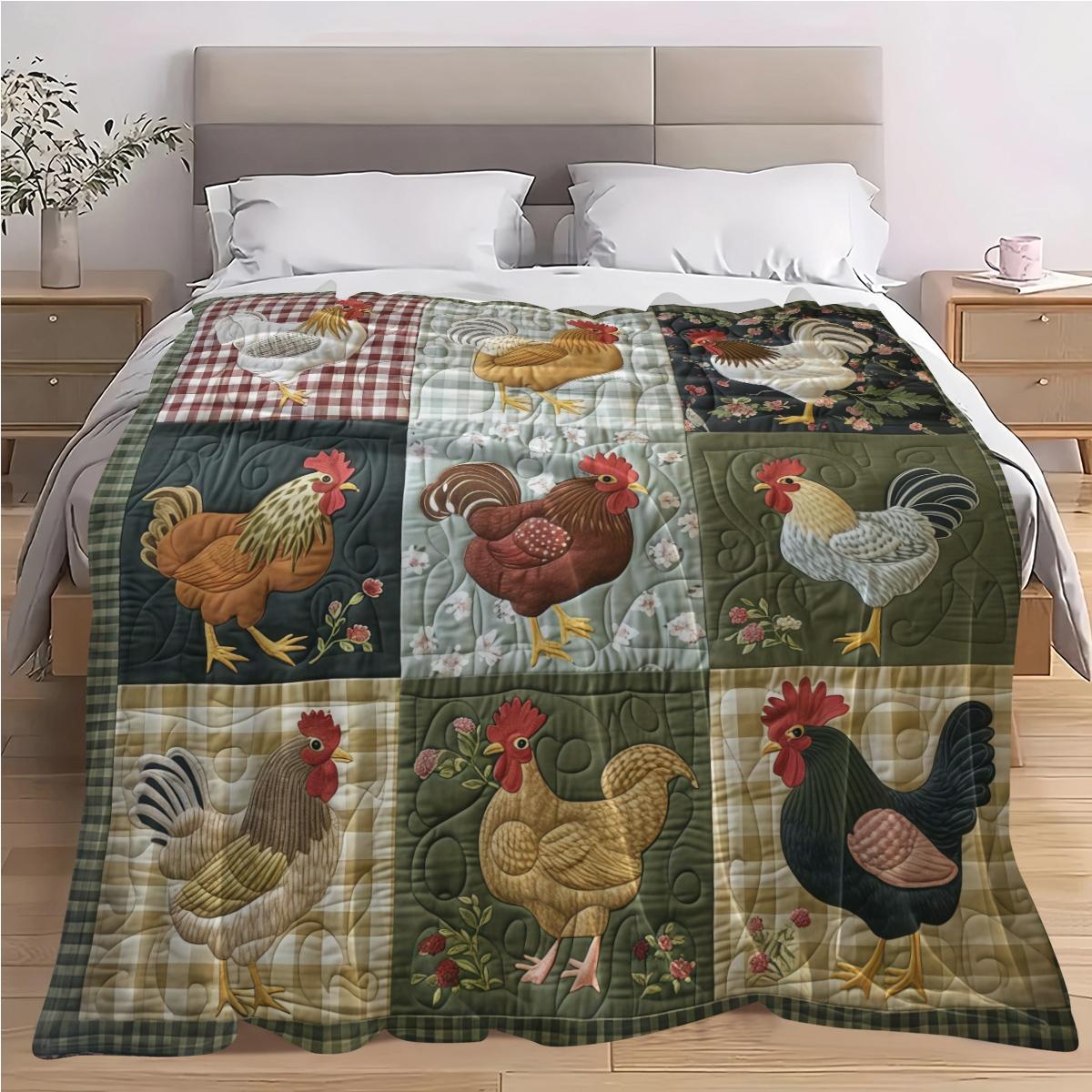 Creative Digital Print Flannel Blanket, Thanksgiving Valentine Christmas Gift, Wall Hanging Throw Shawl Sofa Bed Cover, Outdoor Travel Multi-Purpose