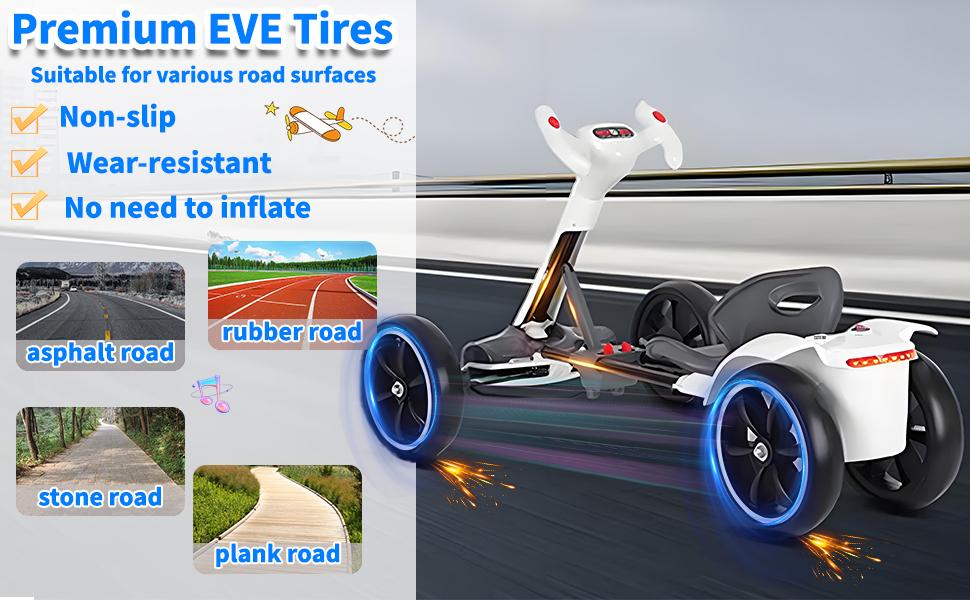 Foldable Kart with Remote Control Lightweight Durable for Outdoor Use Easy Install Perfect