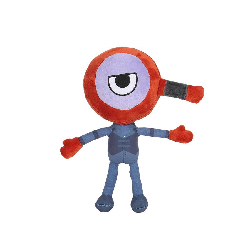 Dandy's World Plush Cute Dandy World Scrap Stuffed Horror Game Goob Pebble Plushie Soft Pillow Doll Children Birthday Gifts Doll