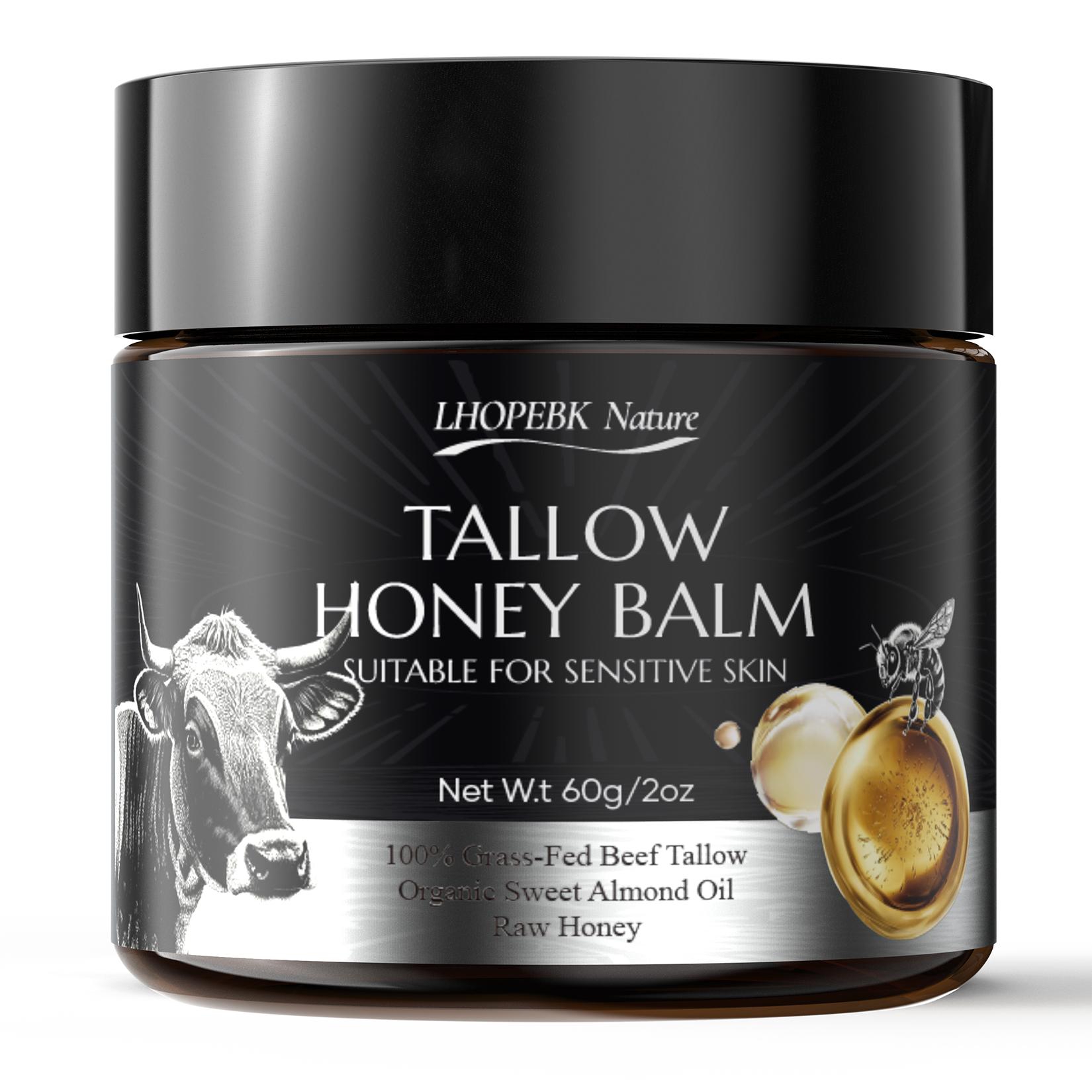 【Highly Recommended】Organic Grass-Fed Tallow & Raw Honey Balm — Intensely Nourishing Cream for Soft, Glowing Skin — Handcrafted with Care 【Highly Recommended】Organic Grass-Fed Tallow & Raw Honey Balm — Intensely Nourishing Cream for Soft, Glowing Skin — Handcrafted with Care