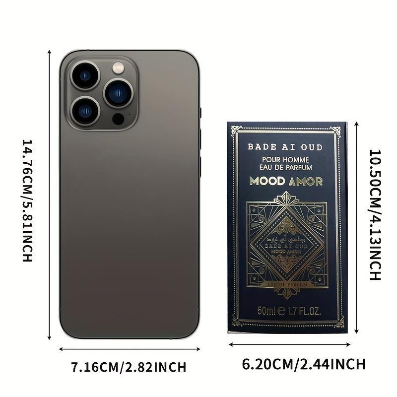Men's Arabic Perfume, Long-Lasting Woody Scent, Elegant Cologne for Daily Use, Perfect Gift for Dates, 1 Count