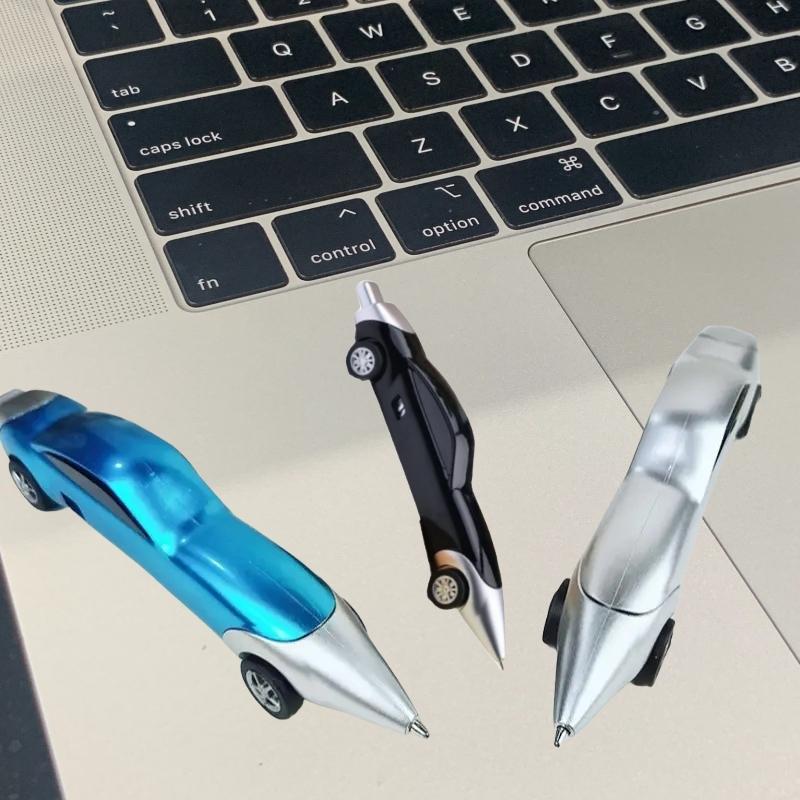 3pcs Car Toy Pens for Kids, Student Learning Stationery Pens, Fun Car-Shaped Writing Tools, Ideal for School & Home Use