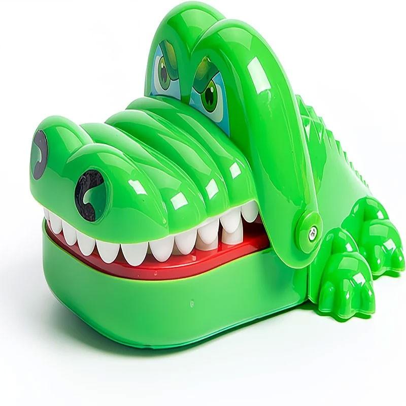 Crocodile Teeth Toy Game for Kids, Fun Dental Simulation Play, Interactive Finger Biting Toy, Educational and Entertaining Gift