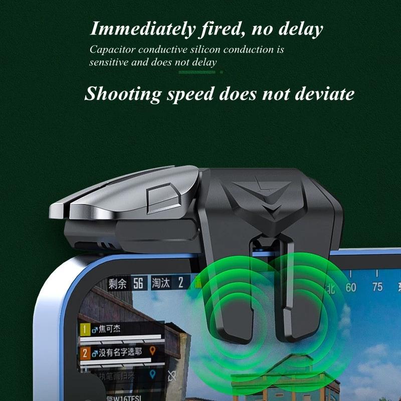 Mobile Trigger Pubg Cell Phone Control For Android IOS Gamepad Joystick Controller Game Pad Gaming Accessories L1 R1 Cellphone Game Night Gadget