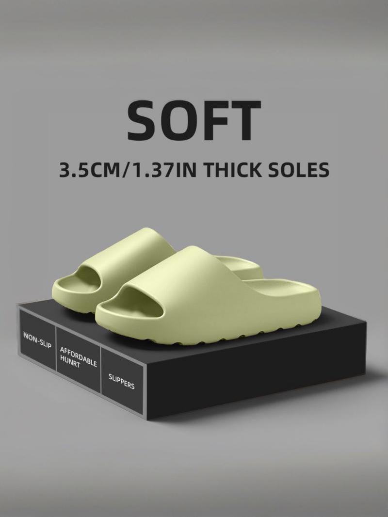 Men's Christmas Gift, Casual Outdoor Slippers, Non-Slip Eva Slides for All Seasons, Lightweight Comfort for Home & Leisure