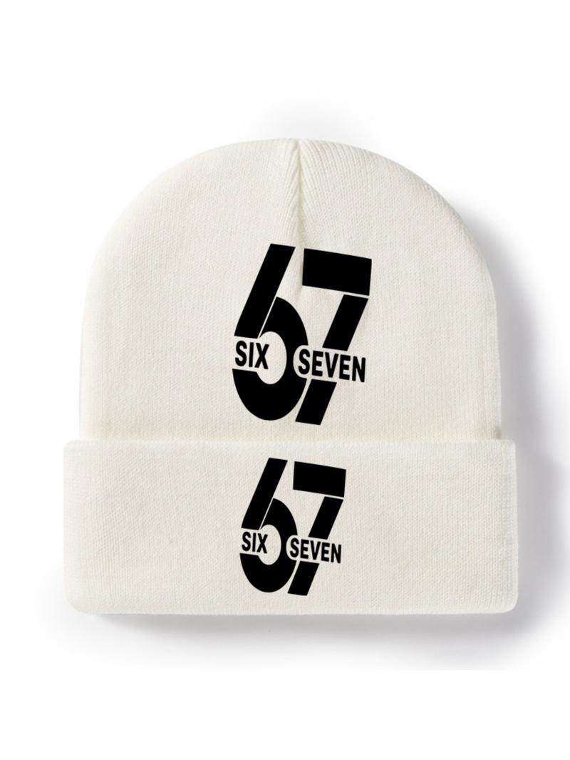 67 Cute Printed Knitted Hat Fleece Hat Warm Hat Beanie Fitted, suitable for children and teenagers. Features cool patterns. Six or seven interesting designs. Suitable for both men and women as Christmas and vacation gifts. Winter and autumn warm hat.