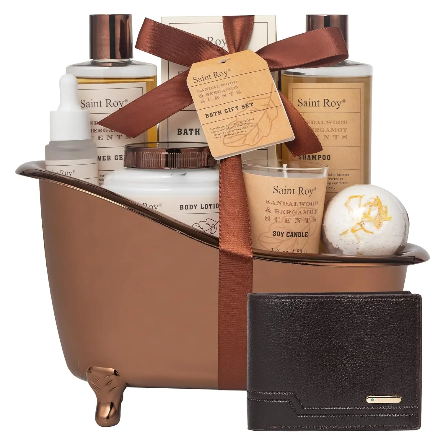 Men's Spa Bath Gift Set for Dad's Birthday