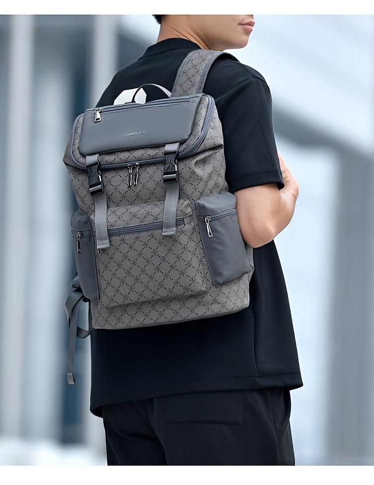 Classic Unisex Waterproof Backpack, Laptop Backpacks, Large Capacity Travel Bag, Comfortable Handbag with Handle, Fits 17.3 Inch Laptop, Ideal for Outdoor Adventures