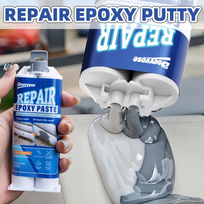 Automotive Adhesives - Epoxy Paste for Repairs - Suitable for Metal And Plastic, Providing a Strong Bond for Car Door Panels And Household Plastic Items