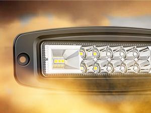 Nilight Flush Mount LED Pods 2PCS 6 Inch 60W LED Work Light Flood Spot Beam Combo Backup Driving Lights Fog Lamp Reverse Light Grill Mount Light for Offroad 4x4 Truck SUV