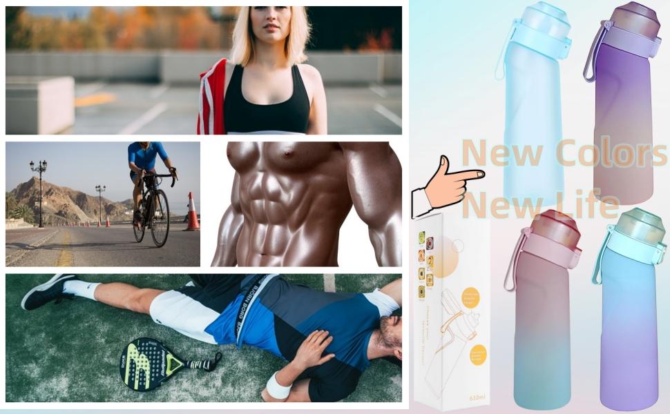 Up® Original Gen2 Personalized Fruit Flavor Water Bottle, Includes 7 Fruit Clips, Converts Plain Water to Flavored, Healthy Drinking for Youngsters & Students