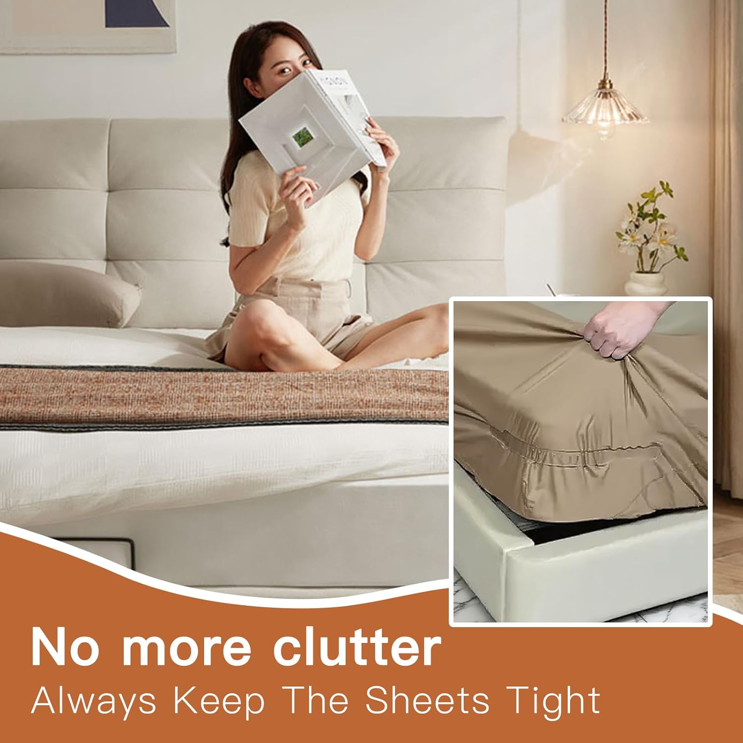 Lock Sheet Holders Set of 4, HeavyDuty Bed Sheet Holders with Straps, Keep Sheets Firm &Tight, Corner Fitted for All Mattress Sizes Bedsheet Clip Durable BeddingAccessories/ Lock Sheet Holders Keep Sheets Tight Heavy Duty Bed Sheet Holder