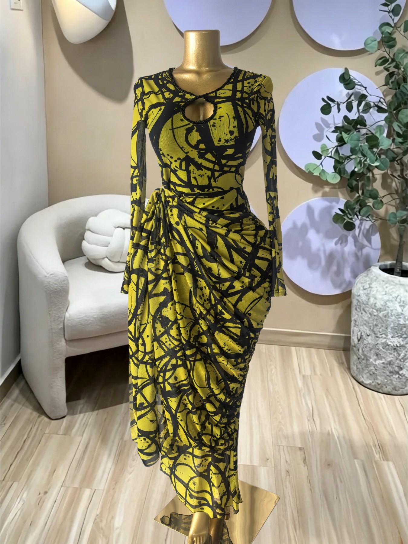PULKRITU Elegant Women's Striped Pleated Long Sleeve Bodycon Maxi Prom Dress, Fashion Birthday Party Outfit Evening Gown, Perfect for Special Occasions,Lady Casual Dress,Female Brunch Dresses,Graduation Dress, PULKRITU Elegant Women's Striped Pleated Long Sleeve Bodycon Maxi Prom Dress, Fashion Birthday Party Outfit Evening Gown, Perfect for Special Occasions,Lady Casual Dress,Female Brunch Dresses,Graduation Dress,