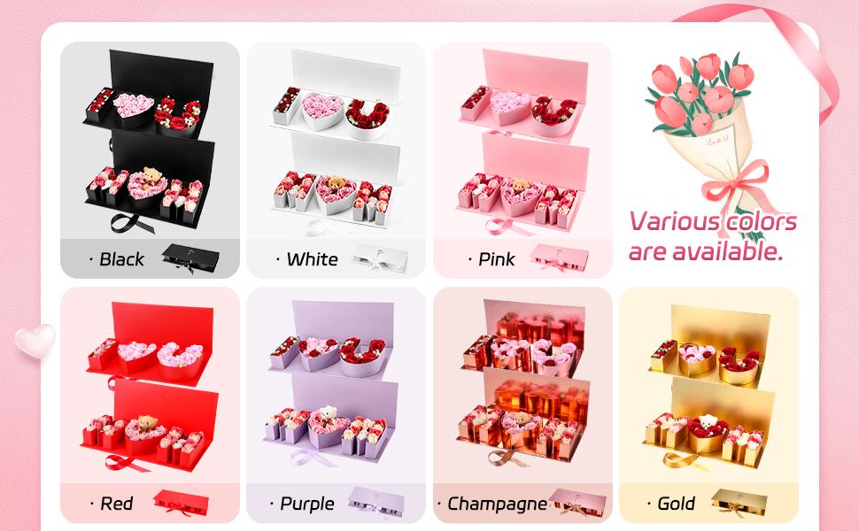 2 Pack ''MOM'' ''I Love You'' Flower Gift Letter Box Empty Cardboard Fillable Paper Gift Box Flower Chocolate Packaging Fillable Box for DIY Mother's Day Gifts Grandma Stepmother Birthday(Flowers not included) 2 Pack ''MOM'' ''I Love You'' Flower Gift Letter Box Empty Cardboard Fillable Paper Gift Box Flower Chocolate Packaging Fillable Box for DIY Mother's Day Gifts Grandma Stepmother Birthday(Flowers not included)