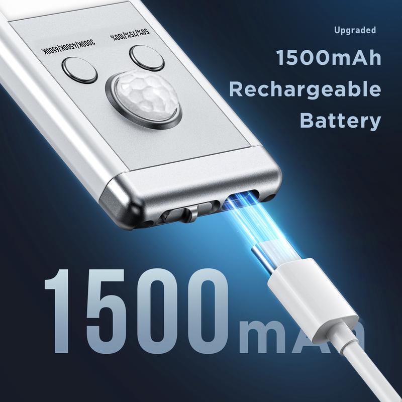 SHINE PAL Under Cabinet Lights,Motion Sensor Night Light Indoor,1500mAh USB Rechargeable Light,Magnetic Installation Dimmable Lights for Kitchen,Wardrobe,Pantry, Closet,Bathroom,Stairs,Sink Cabinet,Garage,Thanksgiving decor,Holiday Haul,Christmas gifts SHINE PAL Under Cabinet Lights,Motion Sensor Night Light Indoor,1500mAh USB Rechargeable Light,Magnetic Installation Dimmable Lights for Kitchen,Wardrobe,Pantry, Closet,Bathroom,Stairs,Sink Cabinet,Garage,Thanksgiving decor,Holiday Haul,Christmas gifts