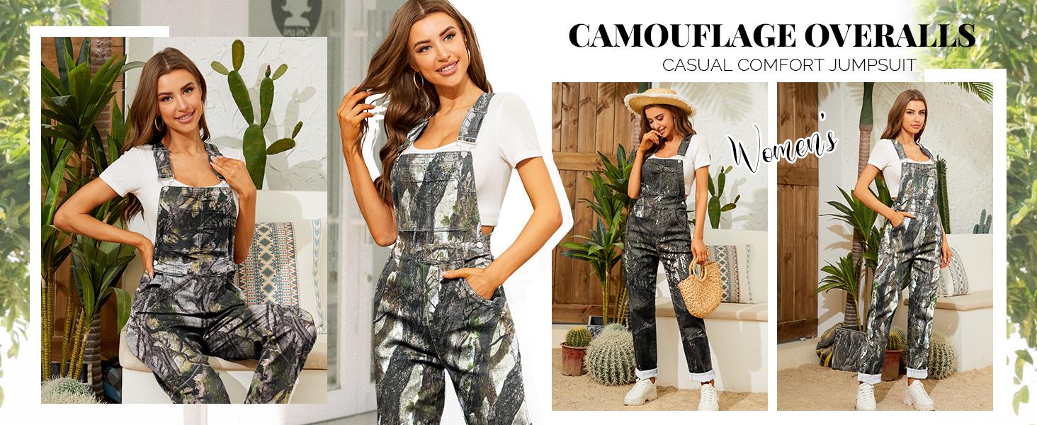 YXLUOKY Stretchy Camo Overalls for Women and Men Hunting Bibs Adjustable Denim Coveralls Work Utility Camouflage Jumpsuit Rompers Redneck Menswear YXLUOKY Stretchy Camo Overalls for Women and Men Hunting Bibs Adjustable Denim Coveralls Work Utility Camouflage Jumpsuit Rompers Redneck Menswear