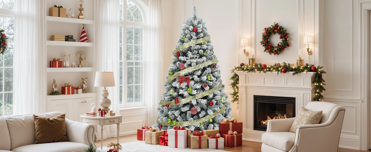 YITAHOME 6/7.5/9 FT Artificial Christmas Tree(without Light), with PVC Tips, Ideal for Home, Office Decoration, Party YITAHOME 6/7.5/9 FT Artificial Christmas Tree(without Light), with PVC Tips, Ideal for Home, Office Decoration, Party