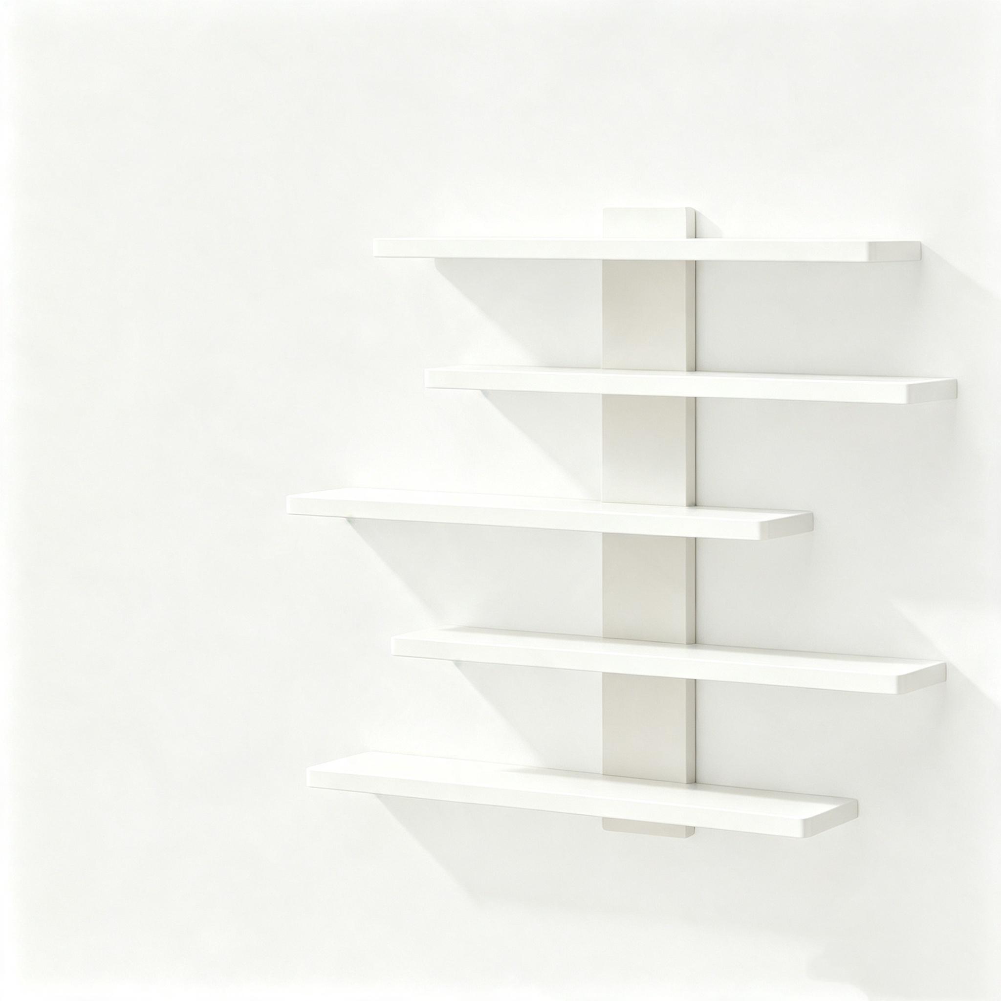 Wall-Mounted Display Rack, Multi-Layer Durable Storage Shelf, Wall Shelf Unit, Space-Saving Decorative Organizer for Collectibles, Toys, Home Decor, Space Saving Design