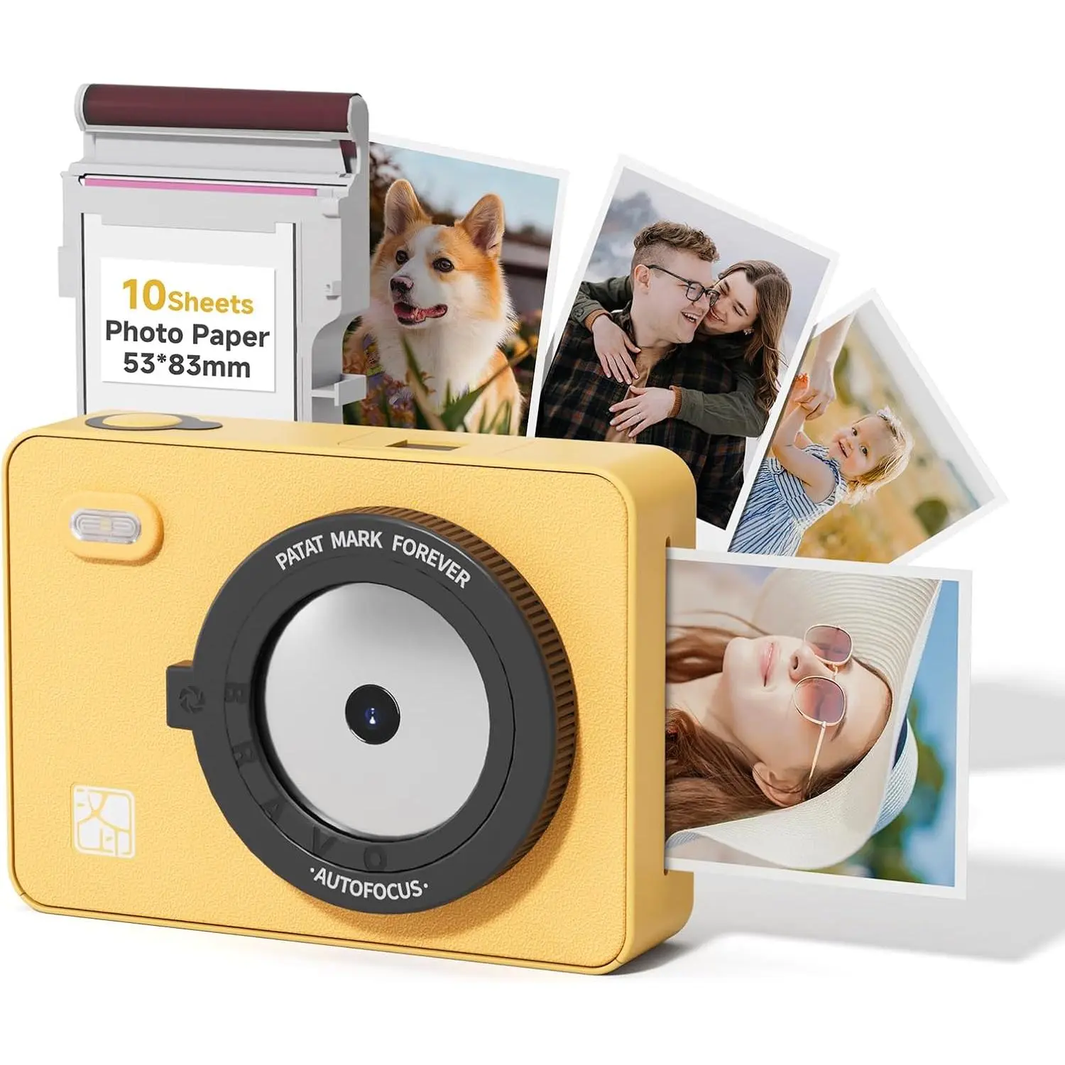 Z5S  Camera & Photo Printer 2-in-1,  Portable Printer