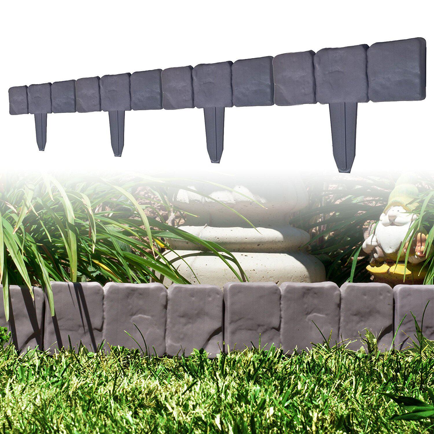 Plastic fence fence Garden fence Garden gardening fence Christmas villa Outdoor foldable fence