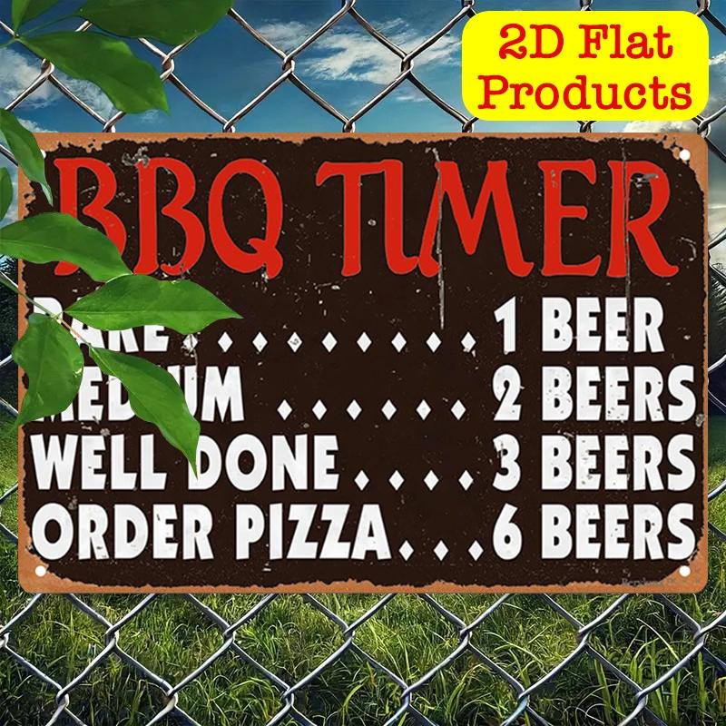 Vintage Aluminum Wall Decor, 8x12 Inch Handwritten Metal Sign, Durable Indoor/outdoor Decoration, Humorous Gift for Home, Kitchen, Garden, Bathroom