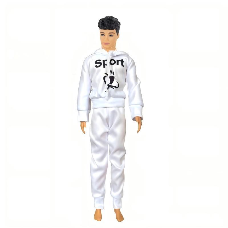 New 12-Inch Male Athlete Doll Ken Figure, Unisex Collectible Toy, Ideal for Sports Enthusiasts, Perfect Gift Idea