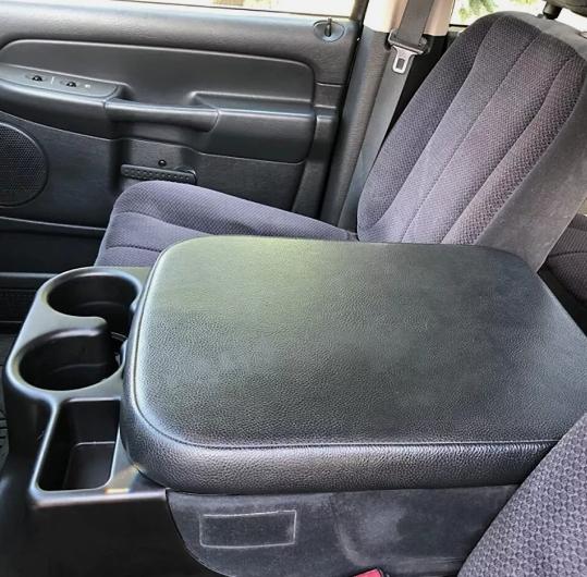 CROSSDESIGN Fit For 2003-2012 Dodge Ram 1500 2500 3500 Matte Black Center Console Cup Holder