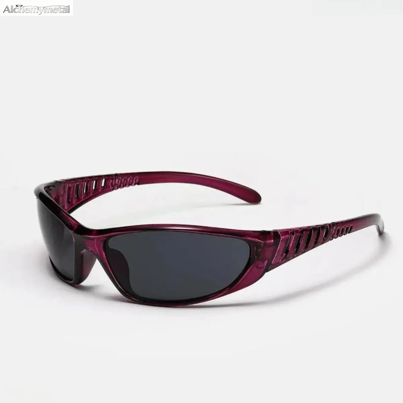 Women's Sport Sunglasses, Lightweight Wrap-Around  with Hollow Temples, UV400 Anti-Glare Lenses for All-Season Cycling and Hiking, Mountain Bike Glasses, Bikes, Womens Sunglasses, Accessories For Women, Wrap-Around  Women's Sunglasses windproof sporty
