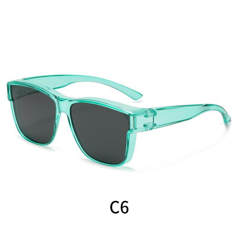 XUH 3pcs Unisex Nylon Flip-Up Overglasses Sunglasses - Black Frame, Silver Mirrored Lenses, UV400 Sun Protective, Easy Adjustment, Dual-Use for Myopia Wearers, Driving, Fishing, Mirrored Shades