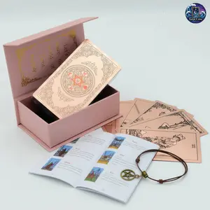 Tarot Cove Rose Gold Hexagram Tarot  Sacred Star Design | Waterproof Cards Set #TarotCove