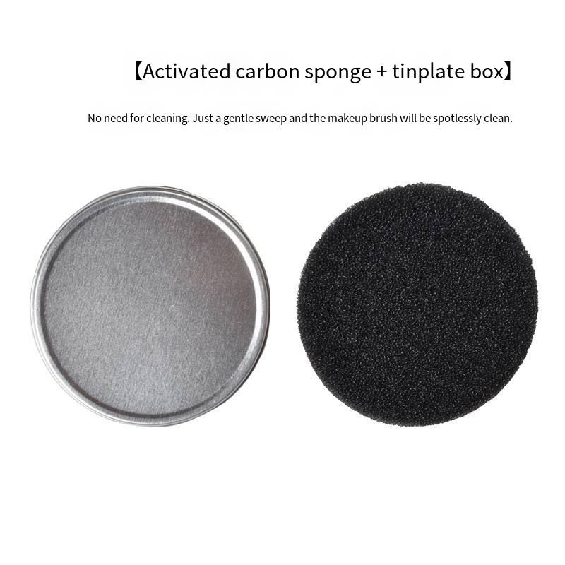 5pc Pro Makeup Brush Cleaning Sponge Set, Gentle & Efficient Color Remover, Ideal for Dry Cleansing & Sanitization, Fits All Brushes