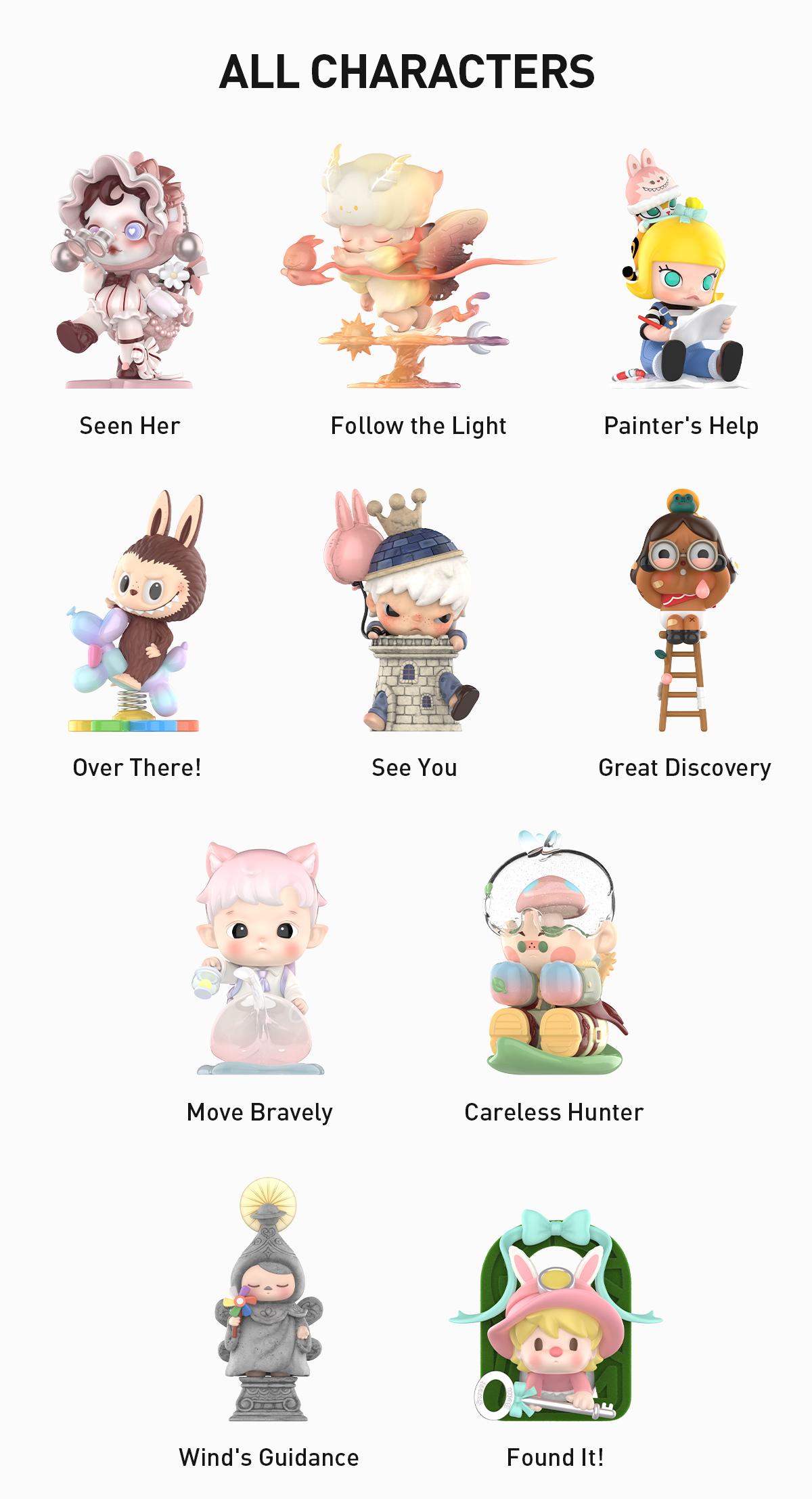 Finding MOKOKO Series Figures, Blind Box, Mystery Box