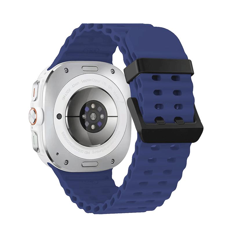 Durable Silicone Sport Band, Adjustable Wearable Replacement Strap for Samsung Galaxy Watch 7/Ultra, Fashion Tech Accessories