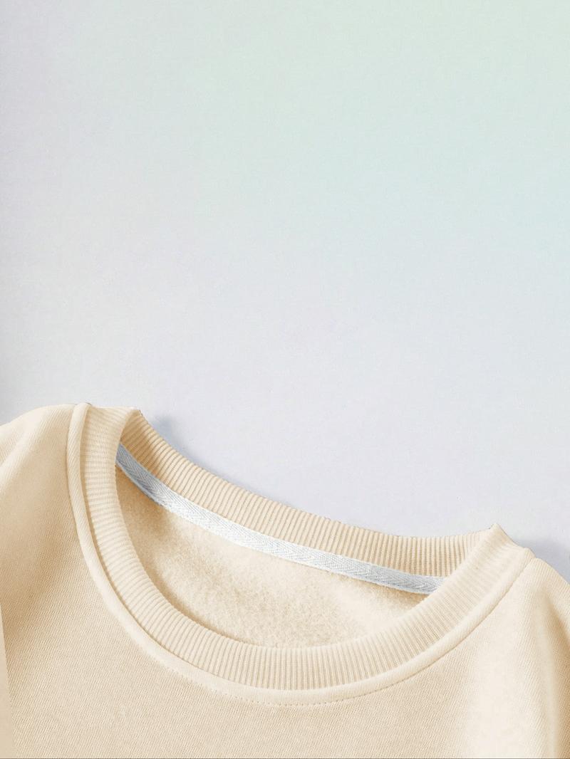 Unisex Botland Camo Letter Print Hoodie, Casual Loose-Fit Round Neck Sweatshirt, Fall & Winter Kint Fabric, Men Women Fashion Top