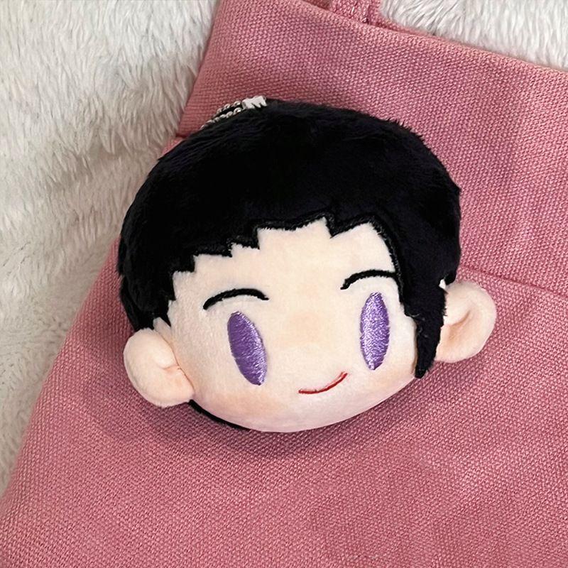 New Jujutsu Kaisen  Plush Pendan Gojo Satoru Dolls School Bag Pendants Geto Suguru Cute Soft Stuffed  For Kid Christmas
